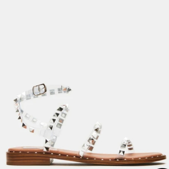 Steve Madden Travel Clear Sandals - Picture 5 of 7